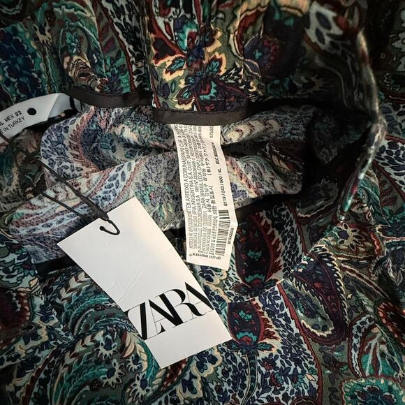 Zara Women's multi boho pants - Picture 6 of 6